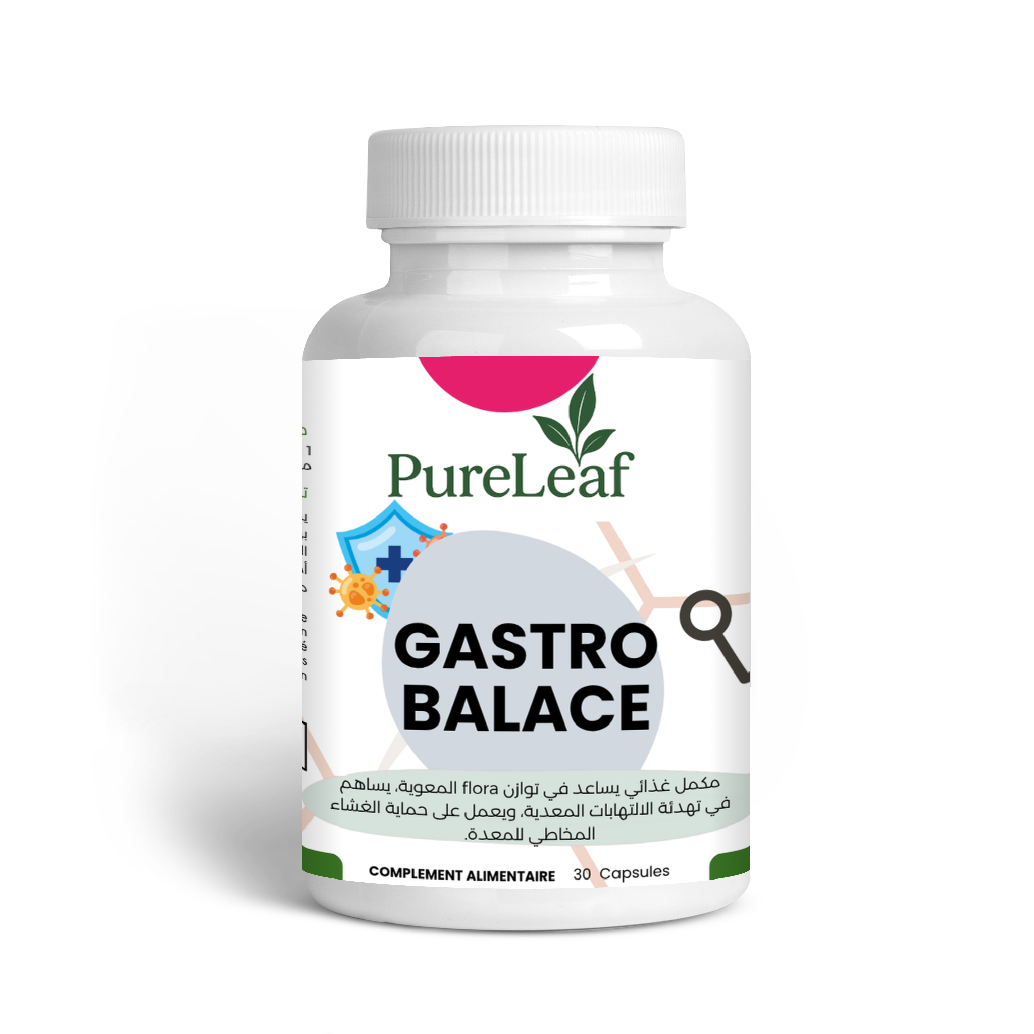 Gastro Balance – مكمل جرثومة المعدة (30 كبسولة)