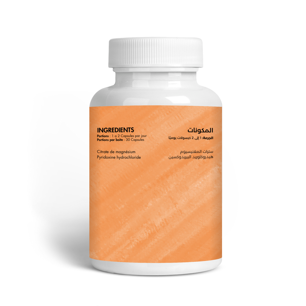 المنغنيسيوم ب6 30 كبسولة